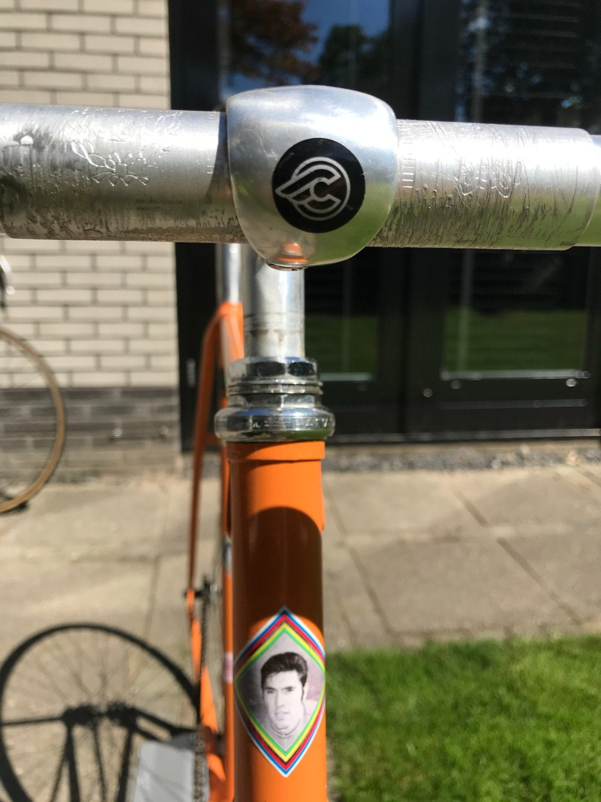 Vintage Eddy Merckx stalen baanfiets - fixxie, Fietsen en Brommers, Gebruikt, Staal, 53 tot 57 cm, Ophalen