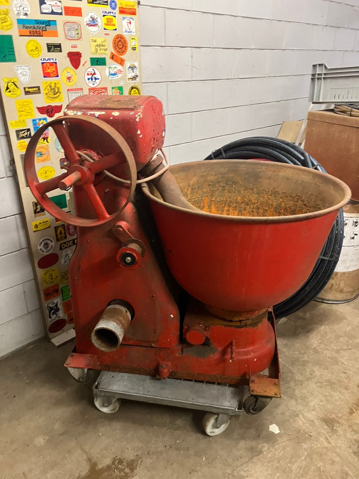 Oude deeg mixer, 4 liter of meer, Ophalen