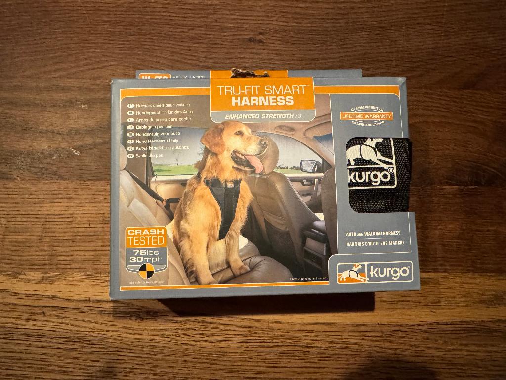 Kurgo Tru-Fit Smart Harness auto tuig, Ophalen of Verzenden, Nieuw