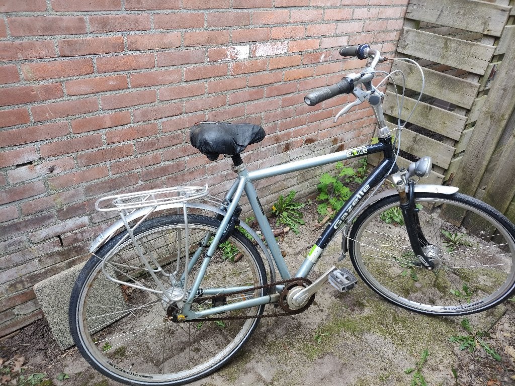 28 inch GAZELLE heren fiets met 7 versnellingen, Fietsen en Brommers, Fietsen | Heren | Herenfietsen, Ophalen, Gebruikt, Gazelle