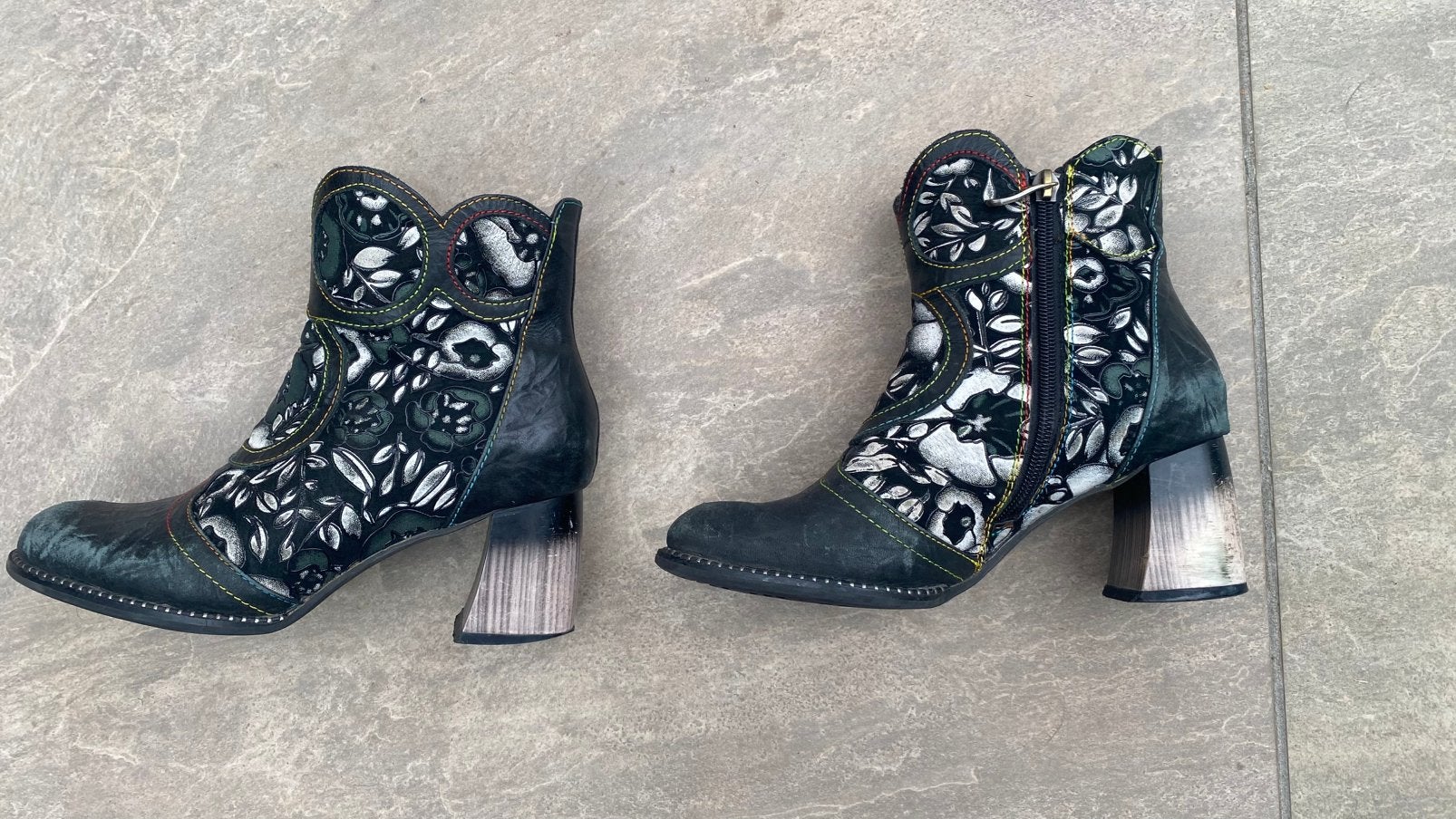 Laura Vita Enkellaarsjes mt. 36 izgt, Kleding | Dames, Schoenen, Ophalen, Zwart, Lage of Enkellaarzen, Gedragen