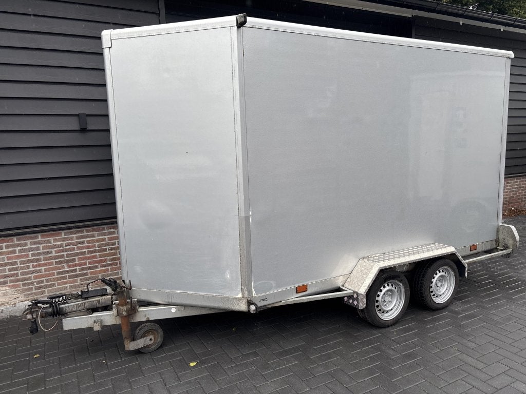 Gesloten aanhanger aanhangwagen tandemasser, Auto diversen, Aanhangers en Bagagewagens, Gebruikt