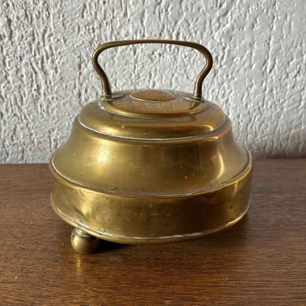 Antiek koperen altaarschel, Antiek en Kunst, Antiek | Koper en Brons, Ophalen of Verzenden, Koper