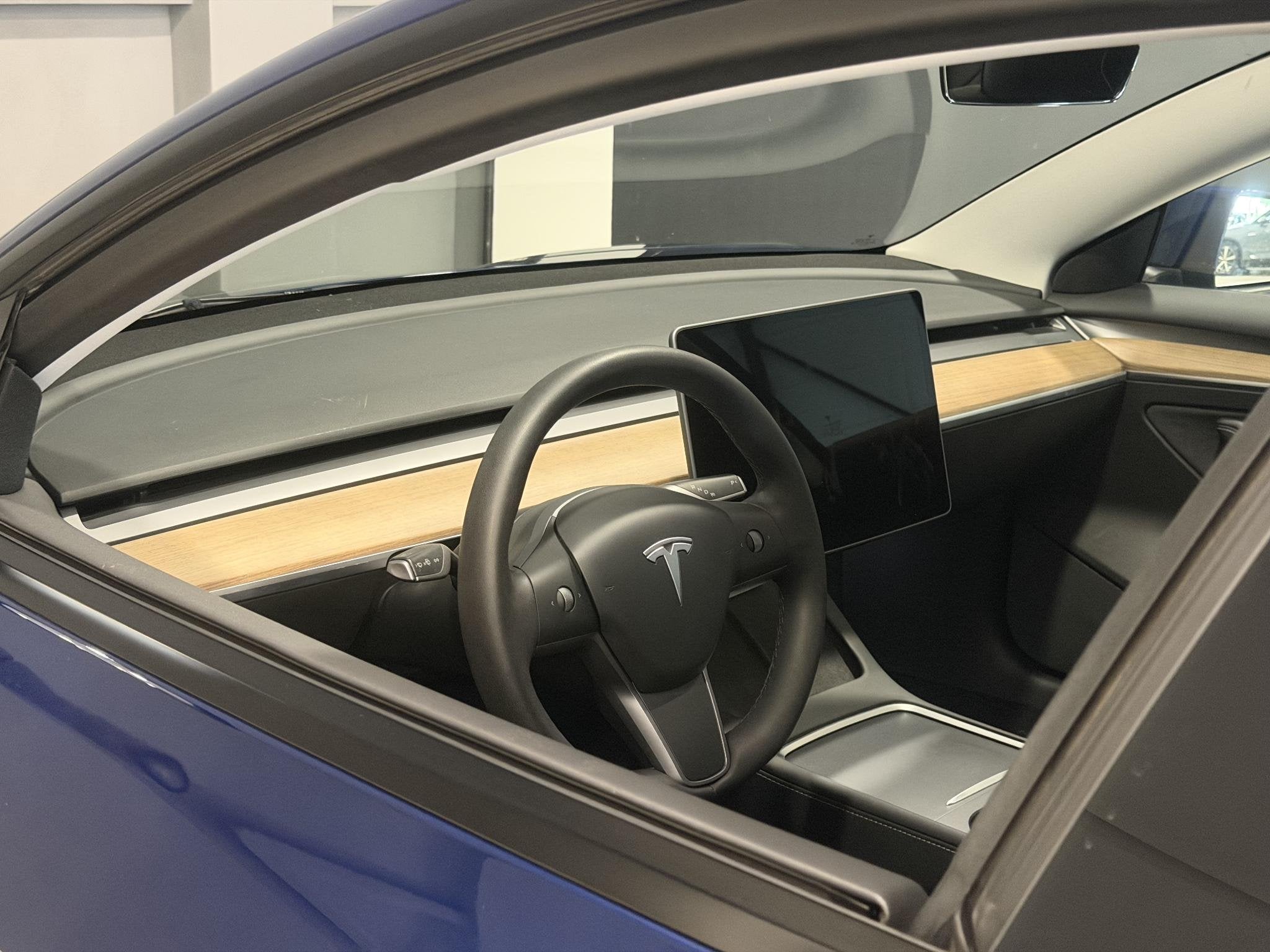 Tesla Model 3 Long Range AWD 75 kWh | Autopilot | SOH 93,3%, Auto's, Tesla, Automaat, Stof, Gebruikt, Blauw