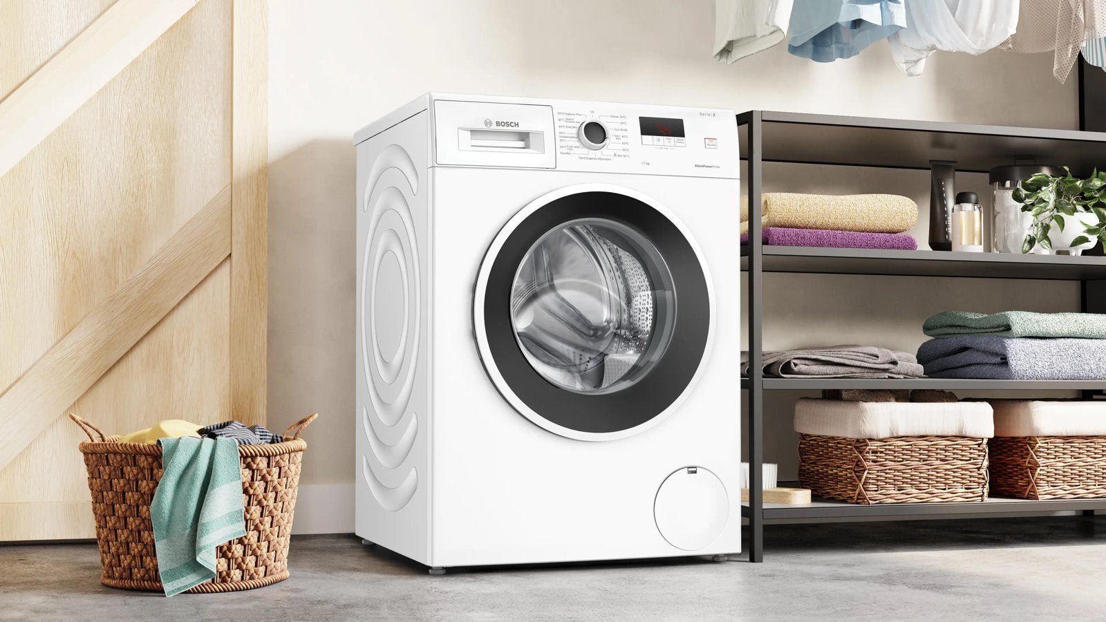 Bosch Wasmachine WGE02406NL (Nieuw), Witgoed en Apparatuur, Ophalen, Minder dan 85 cm, Nieuw, 1200 tot 1600 toeren