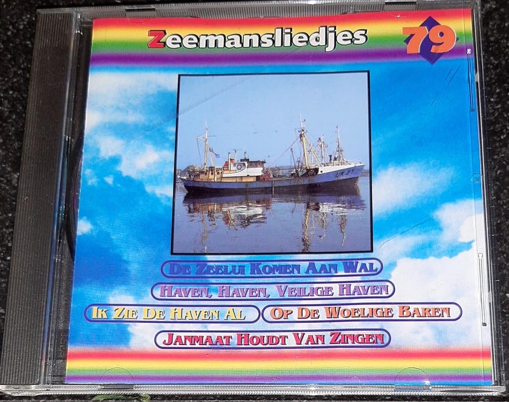 Zeemansliedjes 79, Ophalen of Verzenden, Zo goed als nieuw, Levenslied of Smartlap