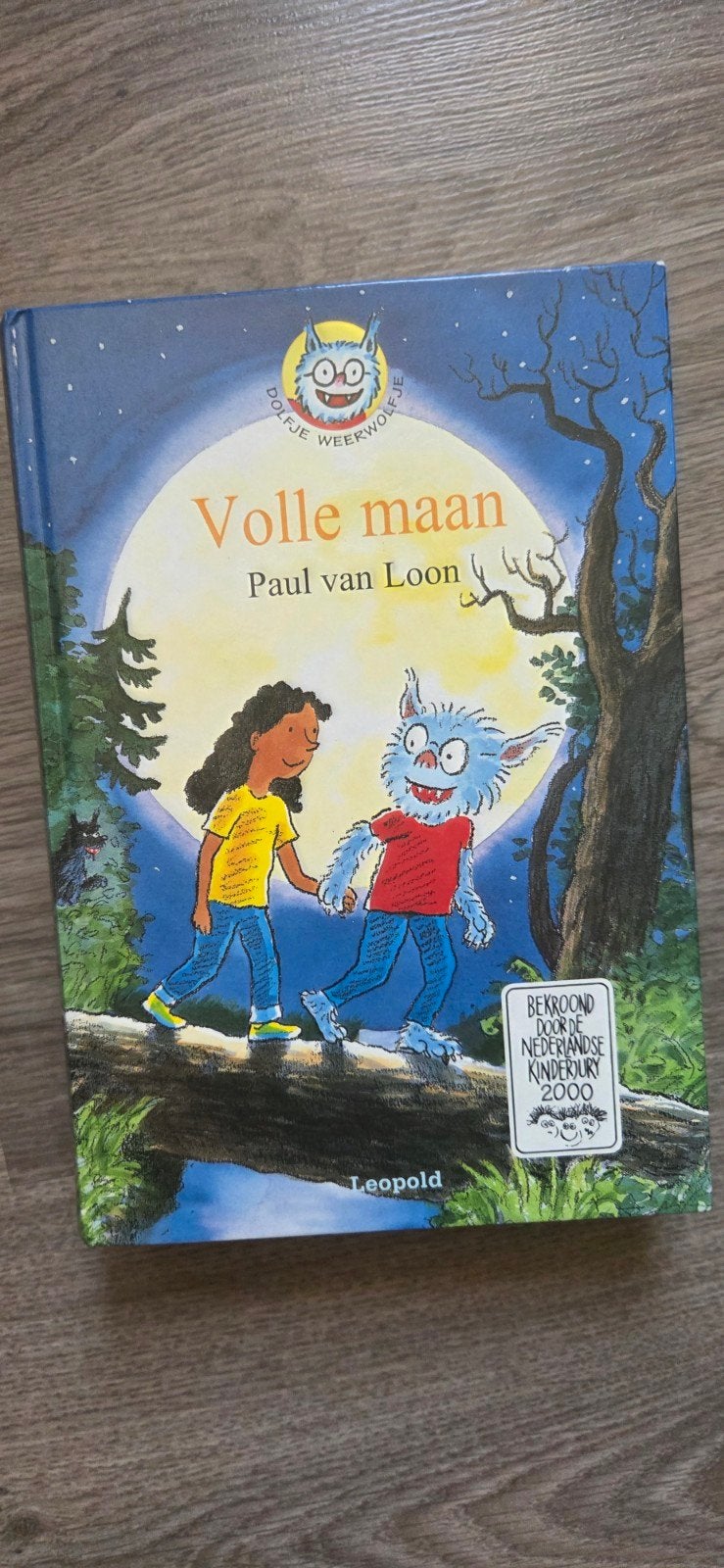 Dolfje Weerwolfje: Volle maan - Paul van Loon, Ophalen of Verzenden, Gelezen, Paul van Loon, Fictie