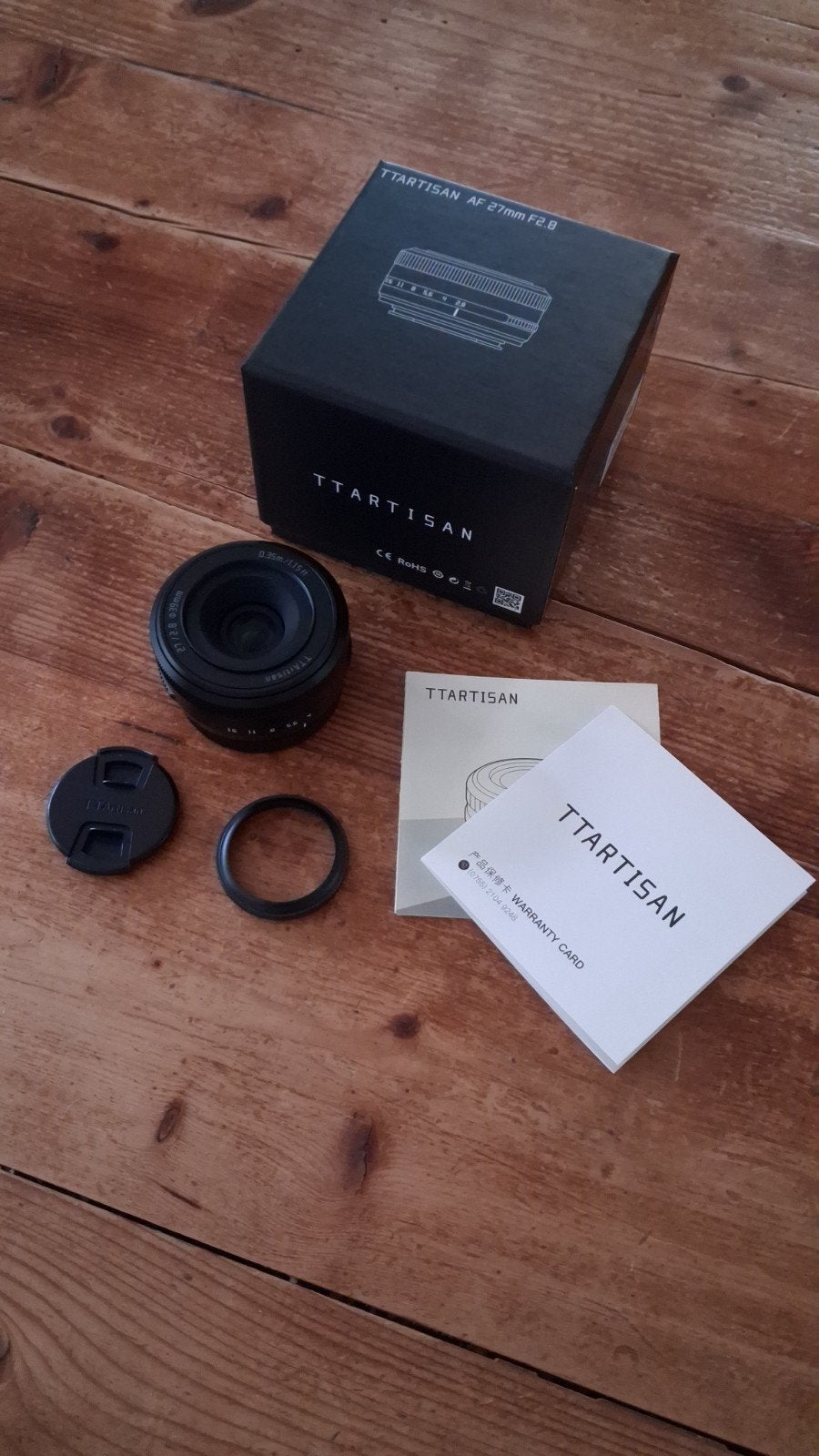 Fujifilm TTartisan 27mm f2.8 Autofocus, Fujifilm, Autofocus, Ophalen of Verzenden, Zo goed als nieuw