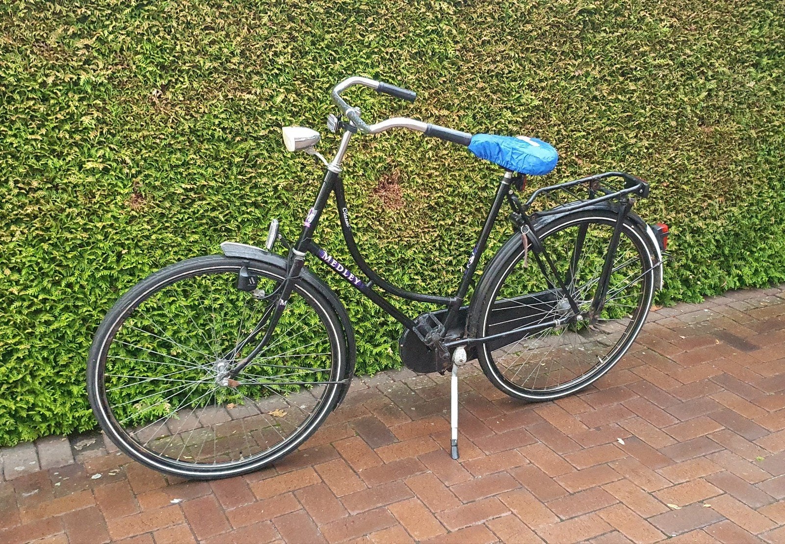 Opoe fiets, Ophalen, Gebruikt, Terugtraprem