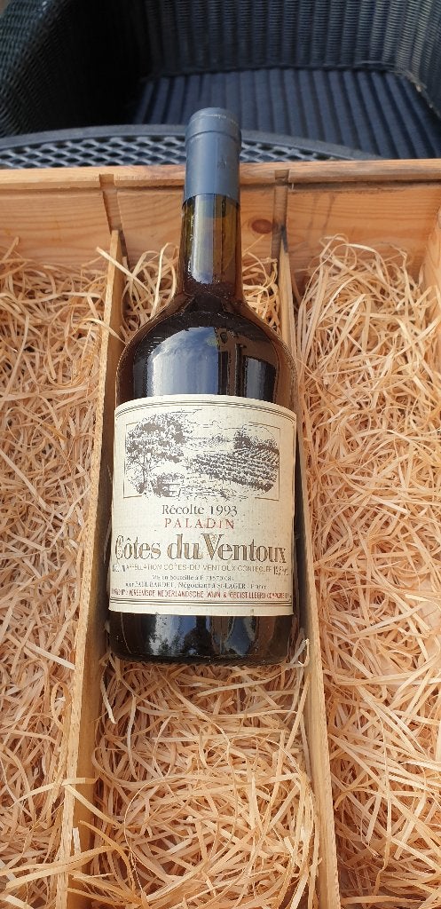 Cotes Du Ventoux Recolte 1993 Paladin, Frankrijk, Nieuw, Ophalen of Verzenden, Rode wijn