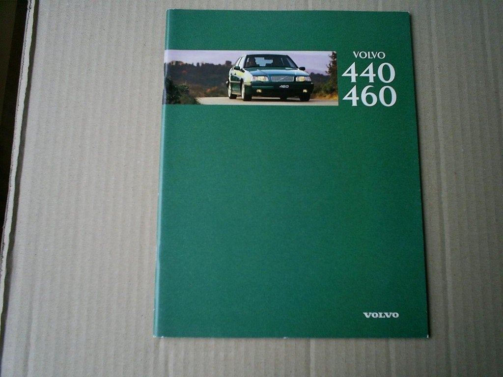 Volvo 440 / 460 [ 1996 ] 44 pag., Ophalen of Verzenden, Zo goed als nieuw, Volvo