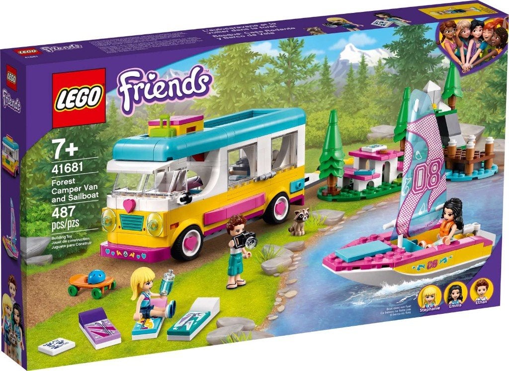 Lego friends camper 41681, Lego, Friends, Ophalen of Verzenden, Zo goed als nieuw