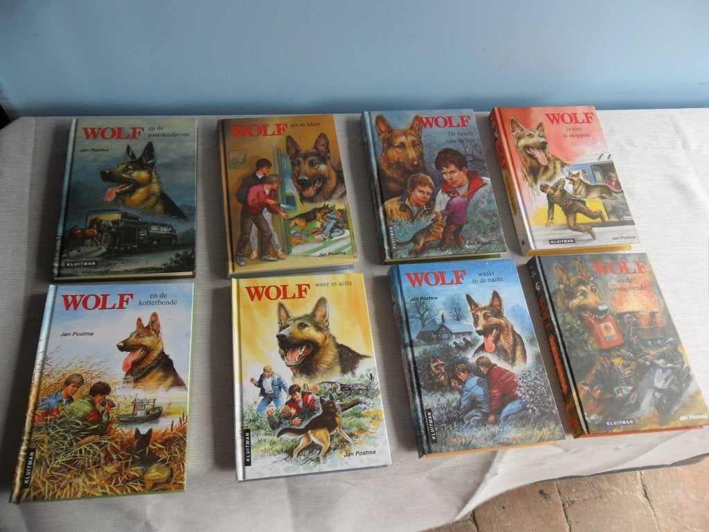 Jeugdboeken Wolf – Jan Postma, Boeken, Ophalen of Verzenden, Zo goed als nieuw, Jan Postma
