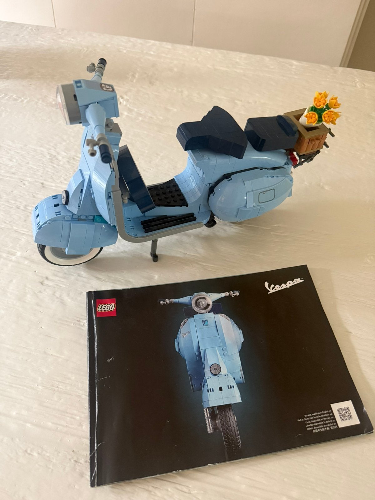 Lego Vespa 10298, Ophalen of Verzenden, Zo goed als nieuw