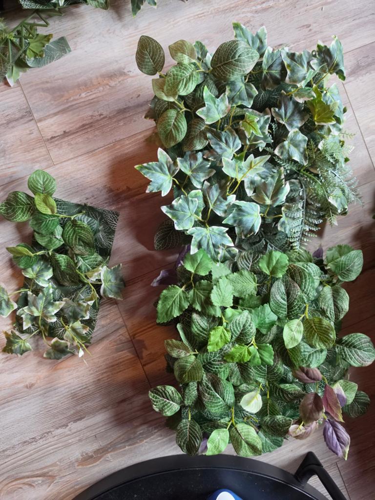 Kunsthaag / Kunstplantenmatten voor wanddecoratie, Binnen, Groen, Kunstplant, Ophalen of Verzenden