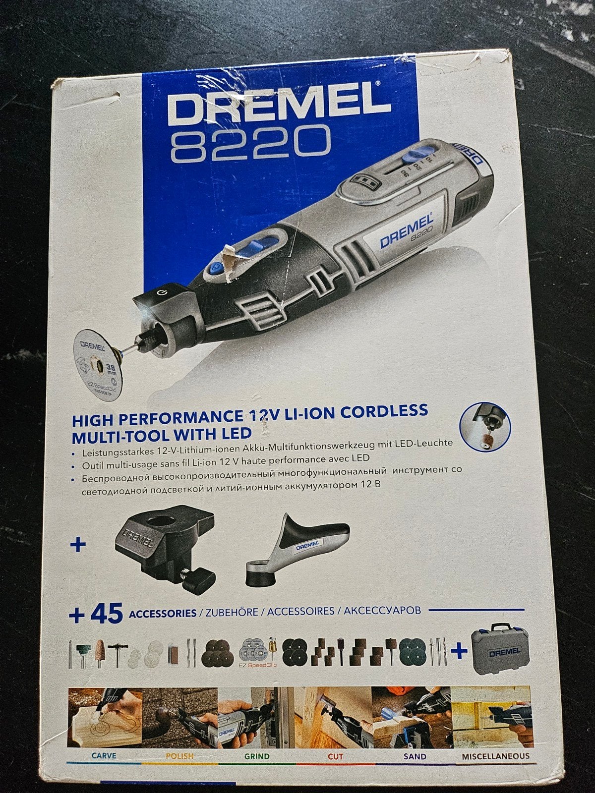 Dremel 8220 complete set met accessoires en koffer, Ophalen of Verzenden, Nieuw, Multitool, Overige merken