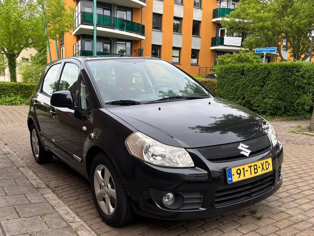 Suzuki SX4 1.6 2006 Zwart, Voorwielaandrijving, Zwart, 4 cilinders, Origineel Nederlands