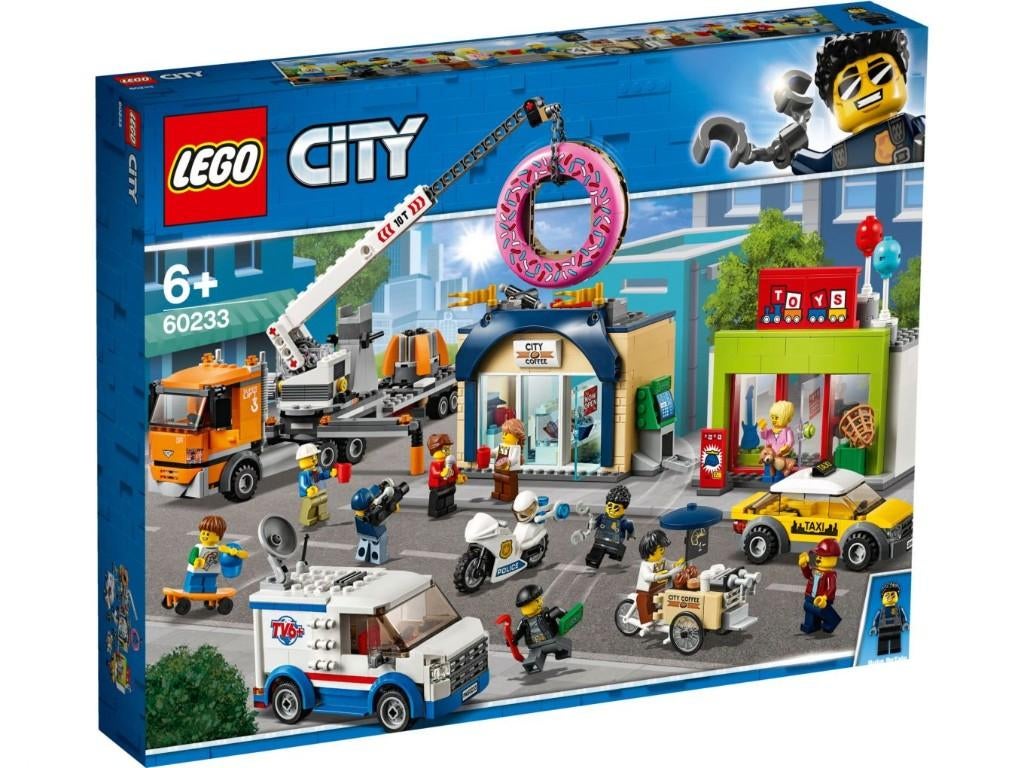 Lego City 60233 Opening Donutrestaurant -NIEUW en ONGEOPEND-, City, Lego, Nieuw, Ophalen of Verzenden