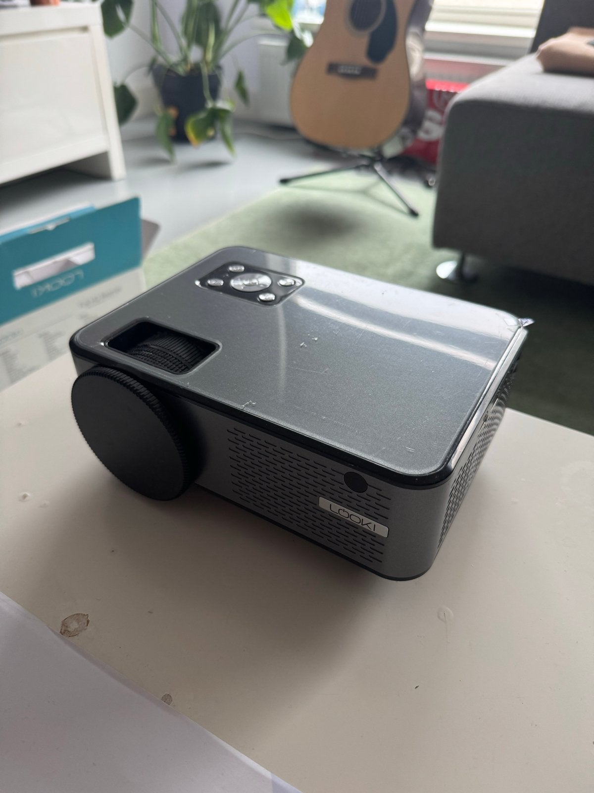 LOOKI Full HD Beamer Mini LED Projector, Ophalen of Verzenden, Nieuw, LED, Full HD (1080)