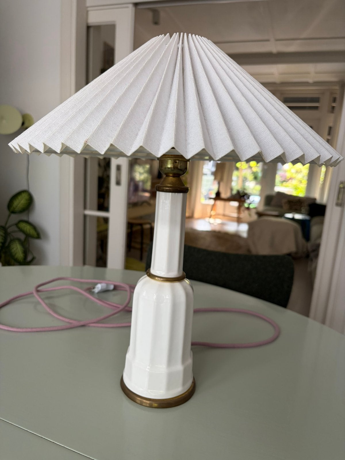 Vintage Søholm Heiberg tafellamp, Huis en Inrichting, Lampen | Tafellampen, Ophalen of Verzenden, Gebruikt, Klassiek