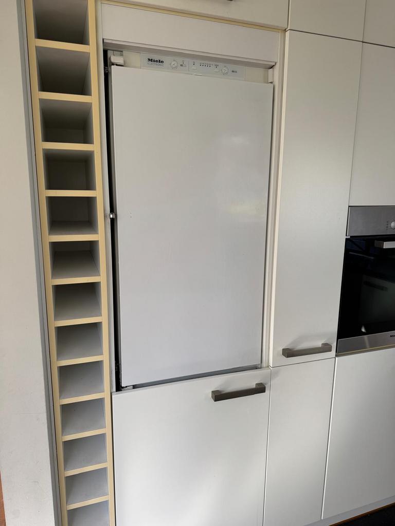 Miele koelvries combi, Gebruikt, 160 cm of meer, Ophalen, Vrieskast