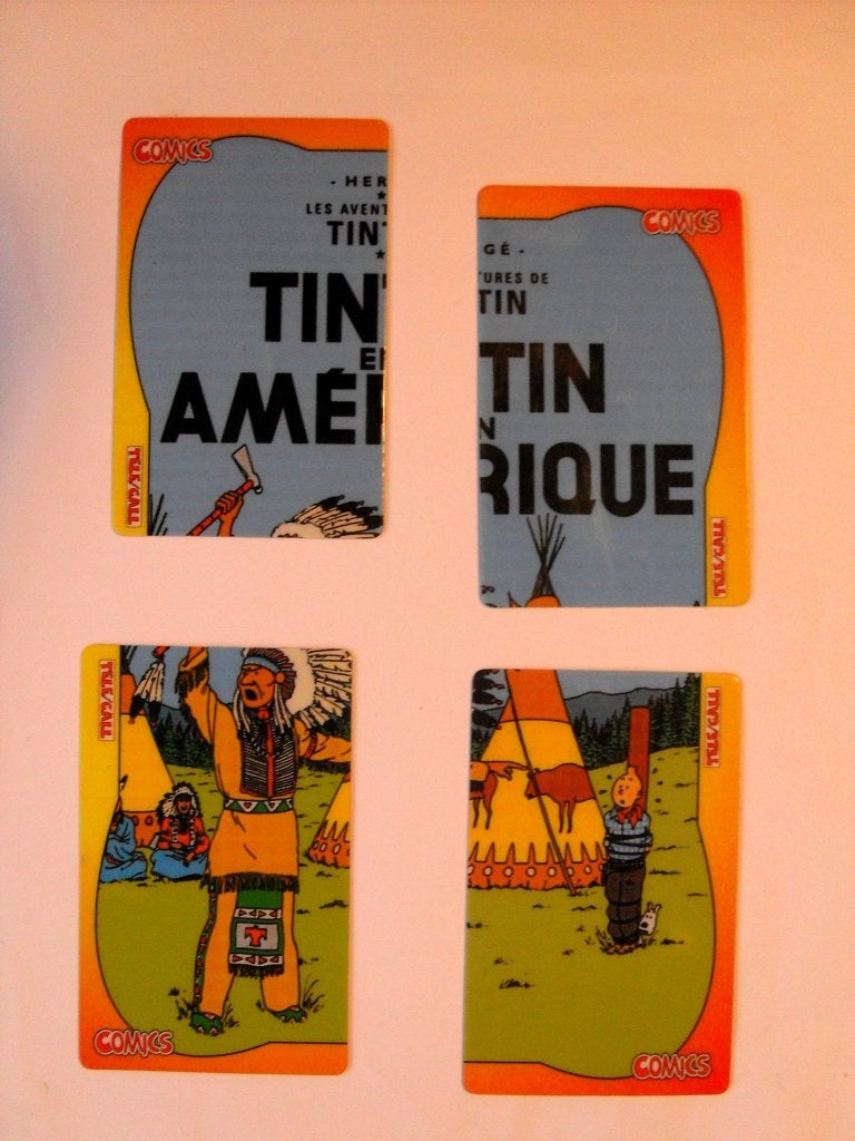 Kuifje Beltegoed Prepaid Kaarten Telefoonkaarten Tintin, Ophalen of Verzenden, Buitenland