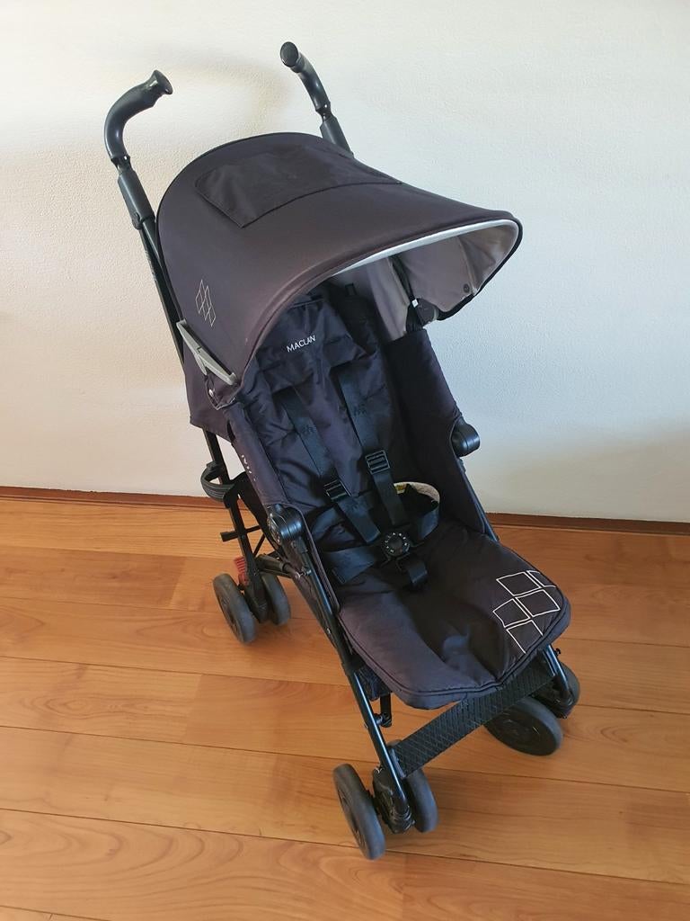 Nette Maclaren Techno XT, luxste versie die helemaa plat kan, Kinderen en Baby's, Buggy's, Ophalen