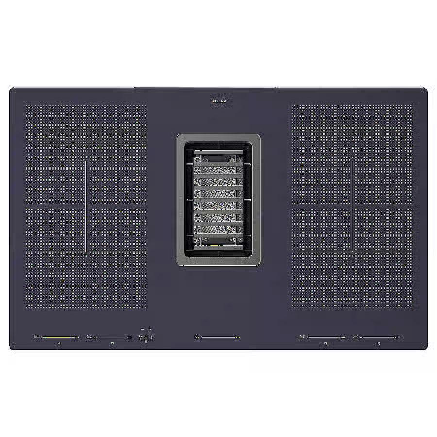 Nieuwe Fördelaktig (83 cm) kookplaat met afzuiging, Witgoed en Apparatuur, Kookplaten, Ophalen, Nieuw, 4 kookzones, Energieklasse A of zuiniger
