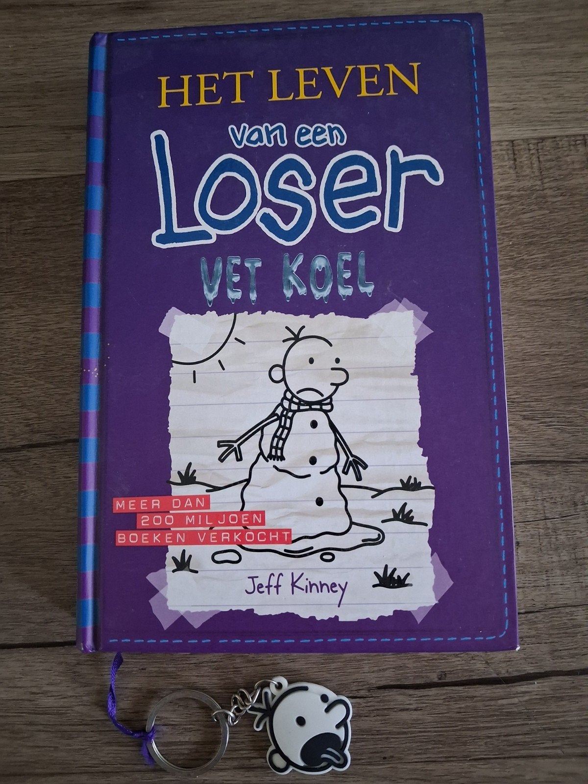 Het Leven van een Loser: Vet Koel - Jeff Kinney, Boeken, Ophalen of Verzenden, Zo goed als nieuw, Jeff Kinney, Fictie