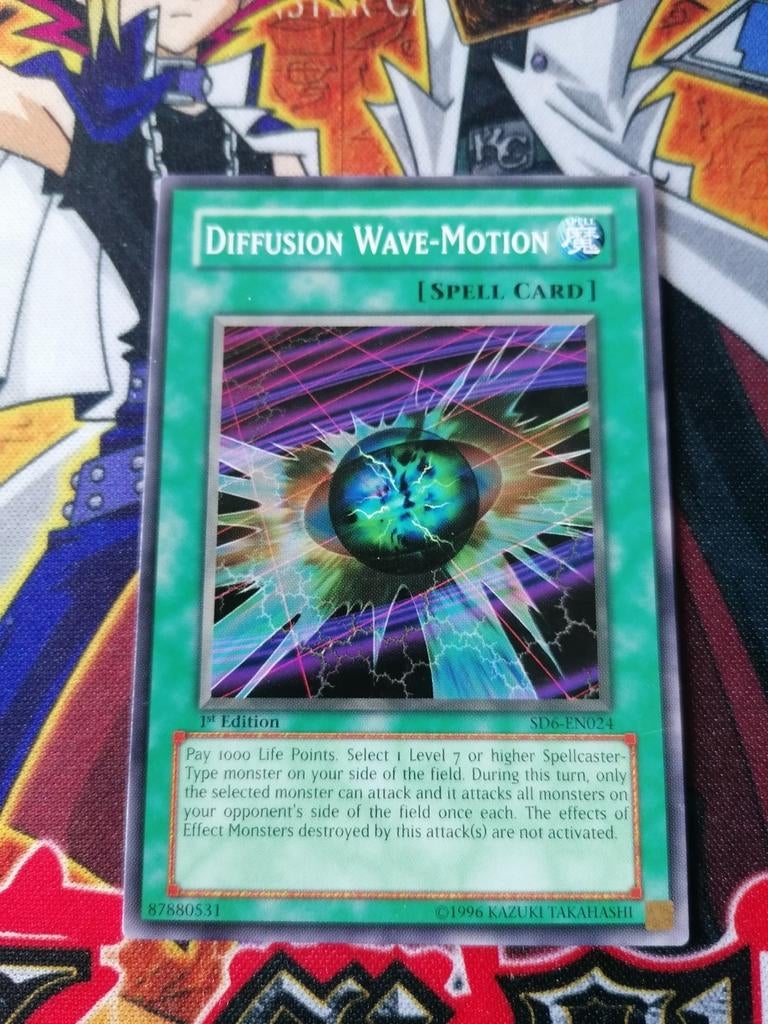 Diffusion Wave Motion - SD6 Structure Deck - Yu-Gi-Oh, Hobby en Vrije tijd, Verzamelkaartspellen | Yu-gi-Oh!, Ophalen of Verzenden