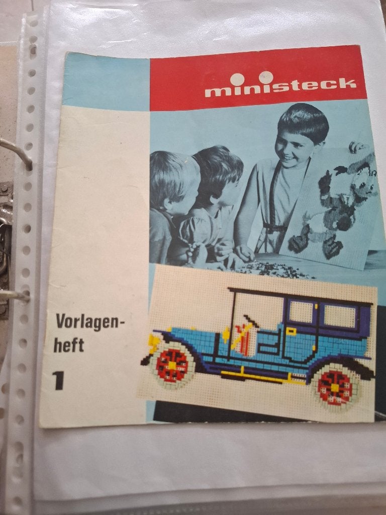 Ministeck vorlagenheft 1, Hobby en Vrije tijd, Ophalen of Verzenden, Gebruikt, Voorbeeldboek