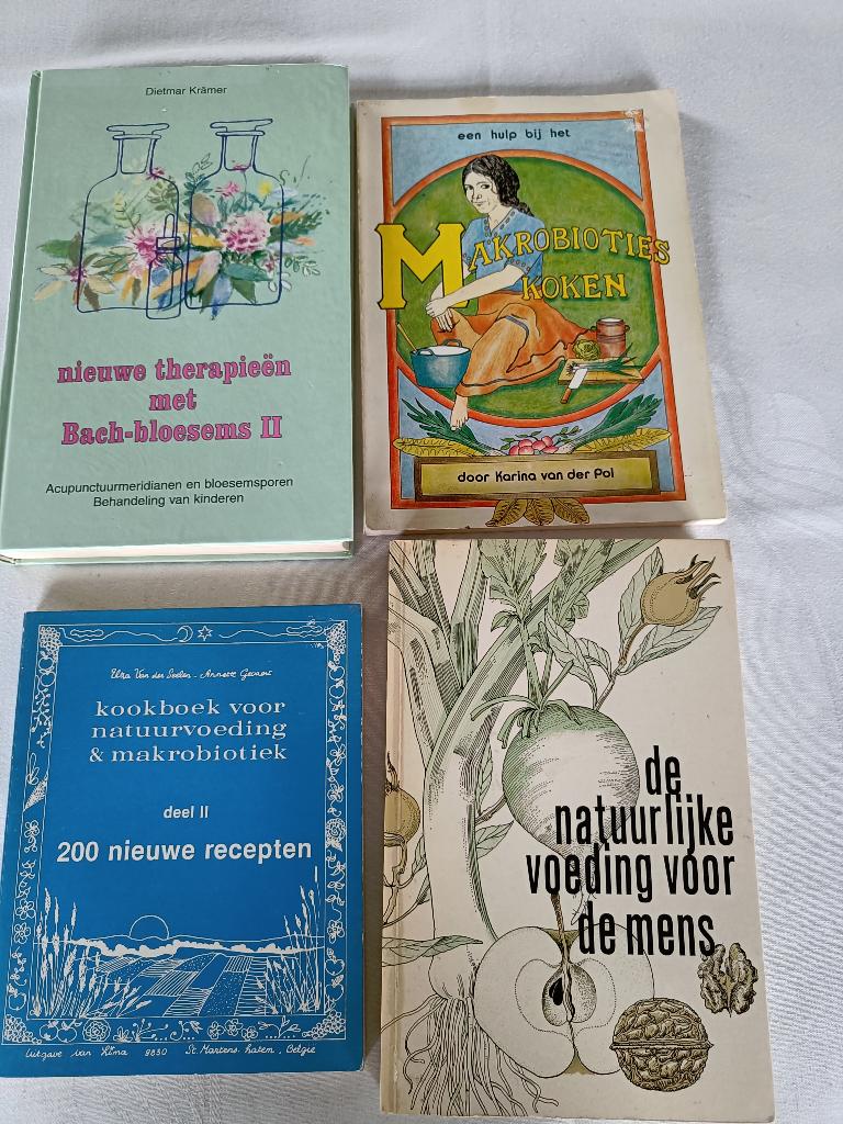 boeken natuurlijke voeding, bach bloesem, Boeken, Gelezen, Overige typen, Diverse auteurs, Ophalen of Verzenden