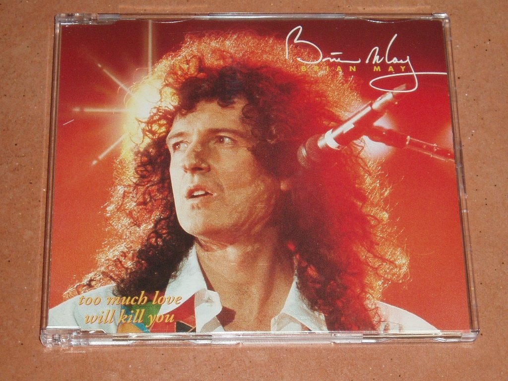 cd single Queen Brian May - Too much love will kill you, Verzenden, Gebruikt, Pop