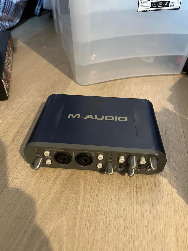 M-Audio Fast Track Pro audio interface, Ophalen, Gebruikt