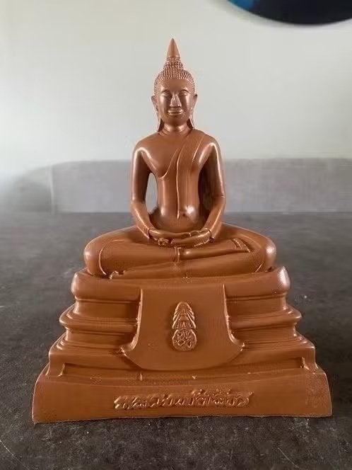 Luang Phor Sothon tempelbeeld – polystone – 23 cm, Ophalen of Verzenden, Zo goed als nieuw, 23 cm, Nvt