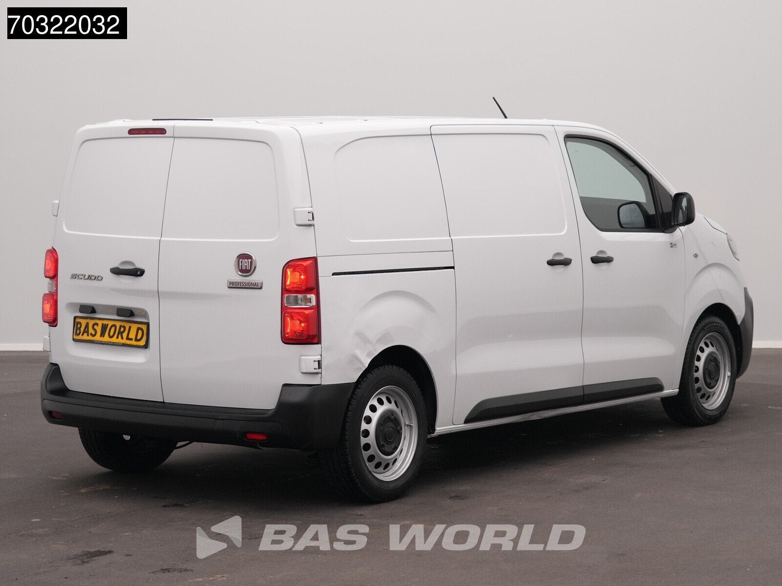 Fiat Scudo 144pk L2H1 Airco Cruise Parkeersensoren Euro6 L2, Stof, Gebruikt, 4 cilinders, Wit