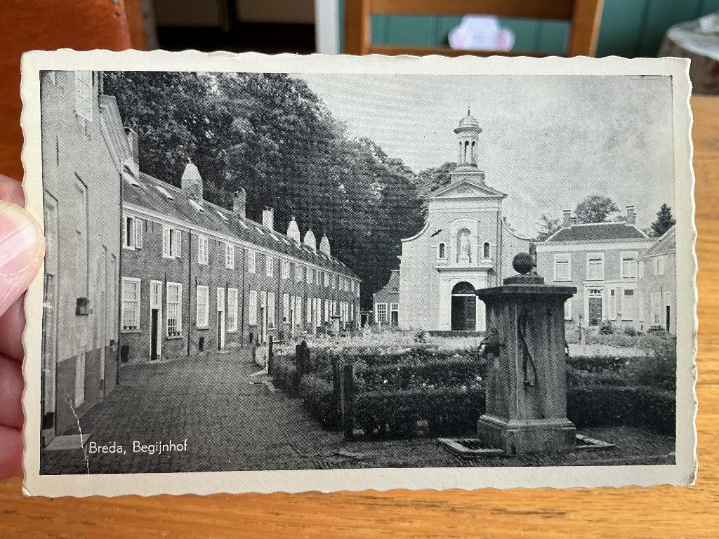 Breda Begijnhof, Verzenden, 1960 tot 1980, Gelopen, Noord-Brabant