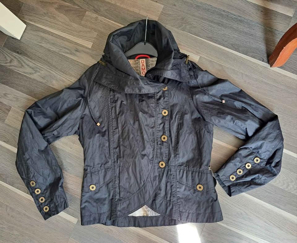 Damo outdoors, zomerjas, regenjas, 40, Kleding | Dames, Maat 38/40 (M), Zwart, Ophalen of Verzenden, Zo goed als nieuw