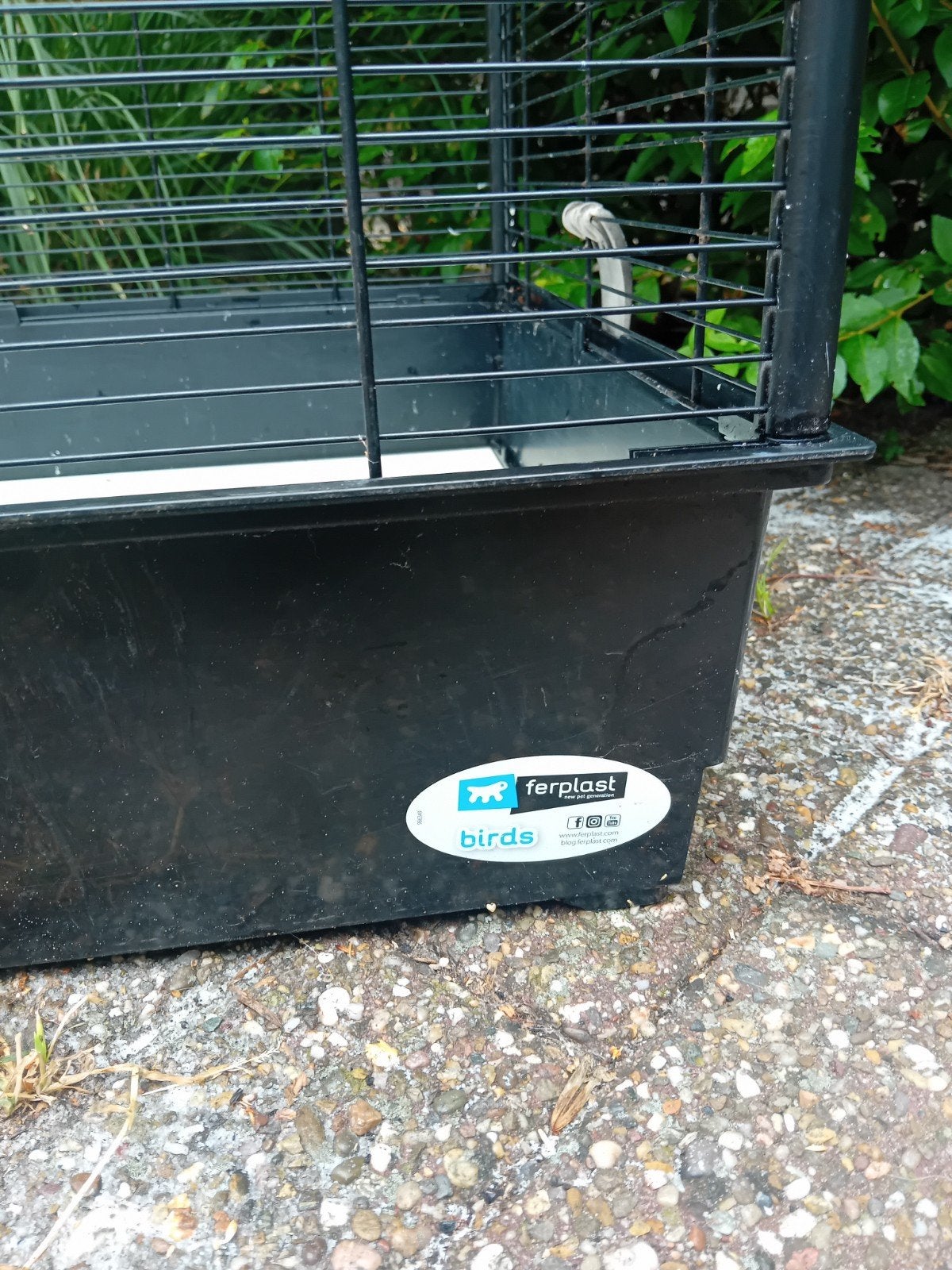 1 Vogelkooicompleet, Dieren en Toebehoren, Ophalen, Zo goed als nieuw, Metaal, Vogelkooi