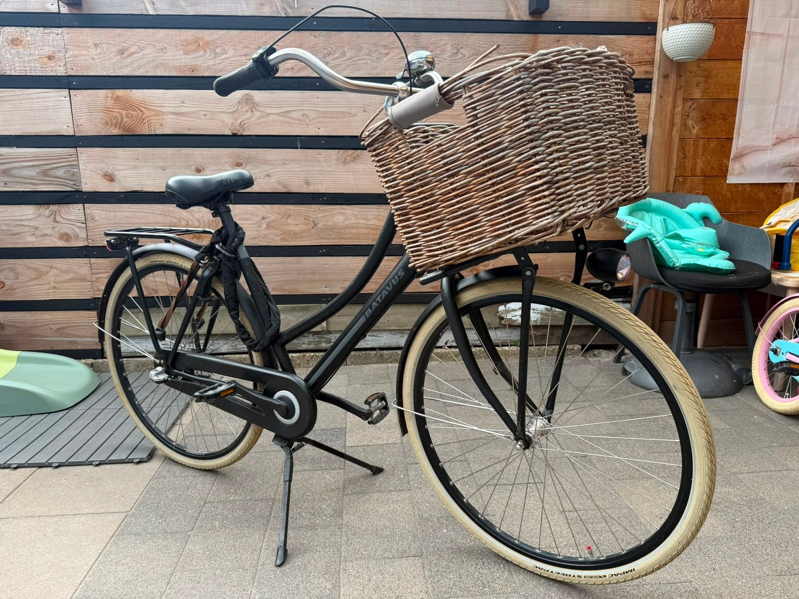 Batavus Packd 7v dames transportfiets 28 inch, Fietsen en Brommers, Ophalen, Terugtraprem, Versnellingen, 53 tot 56 cm