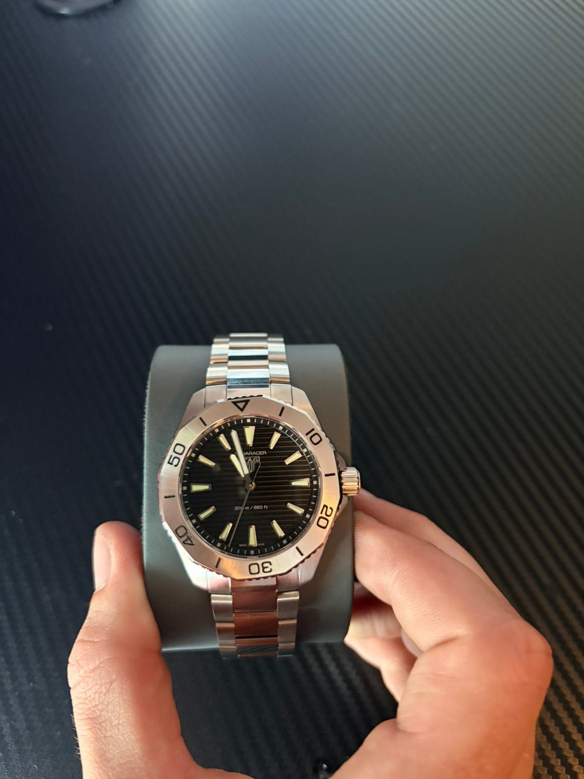 TAG Heuer Aquaracer Professional 200, Ophalen of Verzenden, Zo goed als nieuw