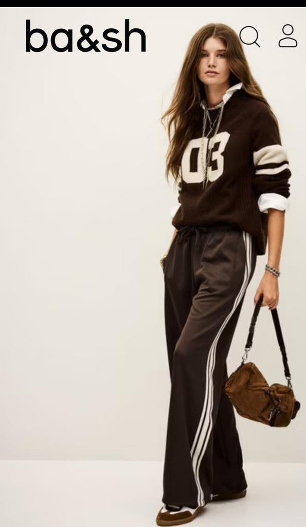 BASH track pants maat 42, Kleding | Dames, Ophalen of Verzenden, Zo goed als nieuw, Maat 42/44 (L)