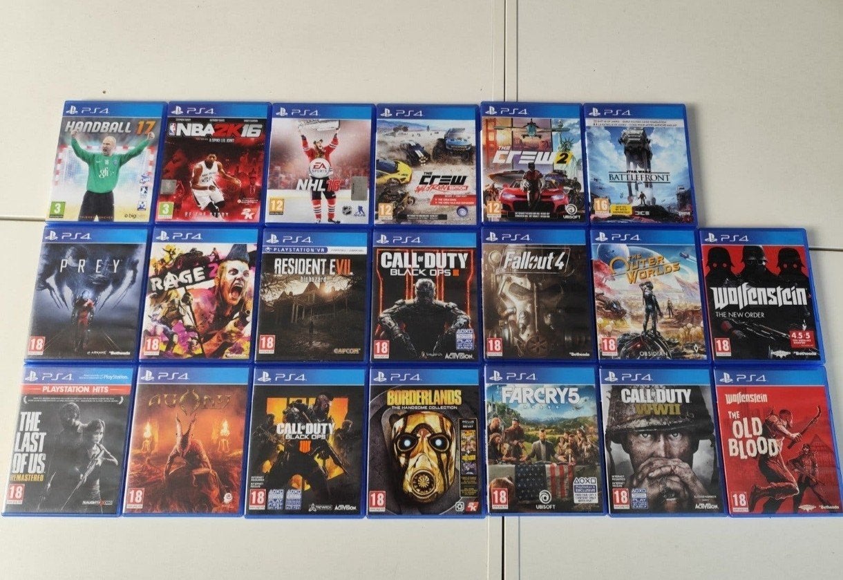 Diverse PlayStation 4 spellen - Actie, RPG, Sport en meer!, Ophalen, Gebruikt, Vanaf 18 jaar, Overige genres