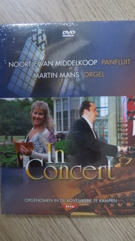DVD: Duo Gavotte in concert, Martin Mans, orgel, Kampen, Alle leeftijden, Ophalen of Verzenden, Nieuw in verpakking