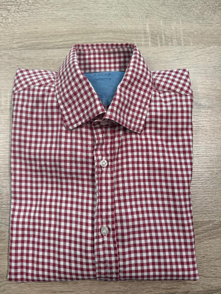 Overhemd van Altea, houthakkersmotief, maat 39, Kleding | Heren, Overhemden, Altea, Zo goed als nieuw, Rood, Halswijdte 39/40 (M)