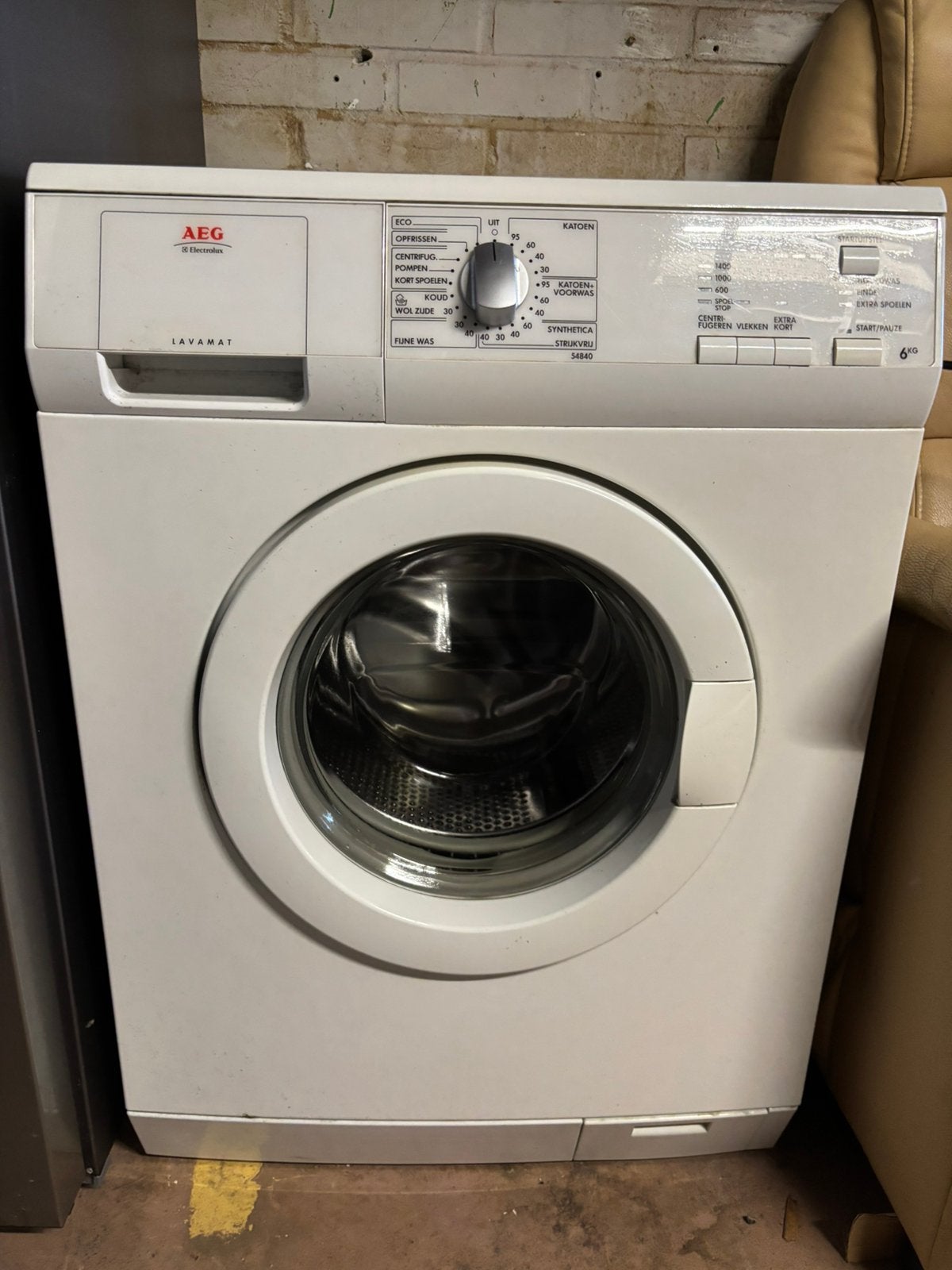 AEG Wasmachine 6KG - 60x60x85H, Ophalen of Verzenden, Zo goed als nieuw, Re, 85 tot 90 cm