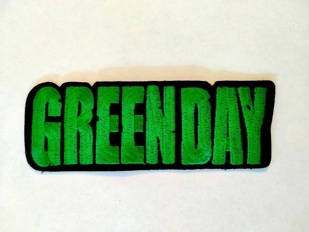 Greenday Green Day muziek rock patch kleding embleem logo 1, Ophalen of Verzenden, Nieuw, Kleding