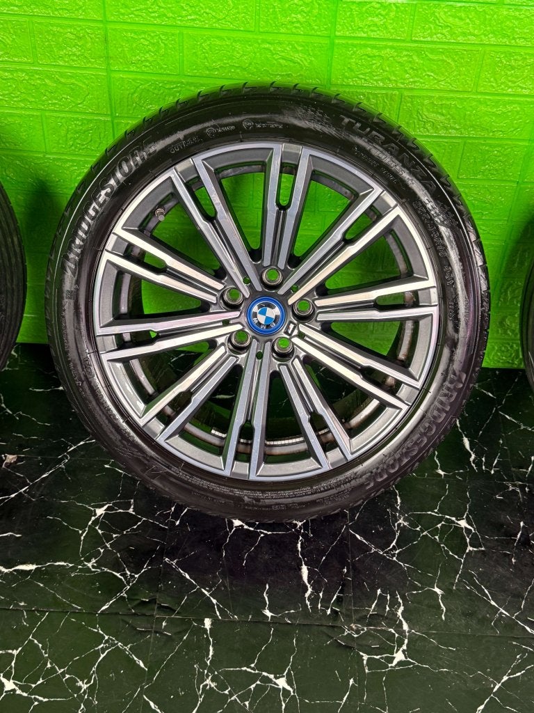 4 Originele BMW 3 4-Serie velgen 18" 5x112 Style 790M zomer, Niet ingevuld, 18 inch, Gebruikt, 255 mm