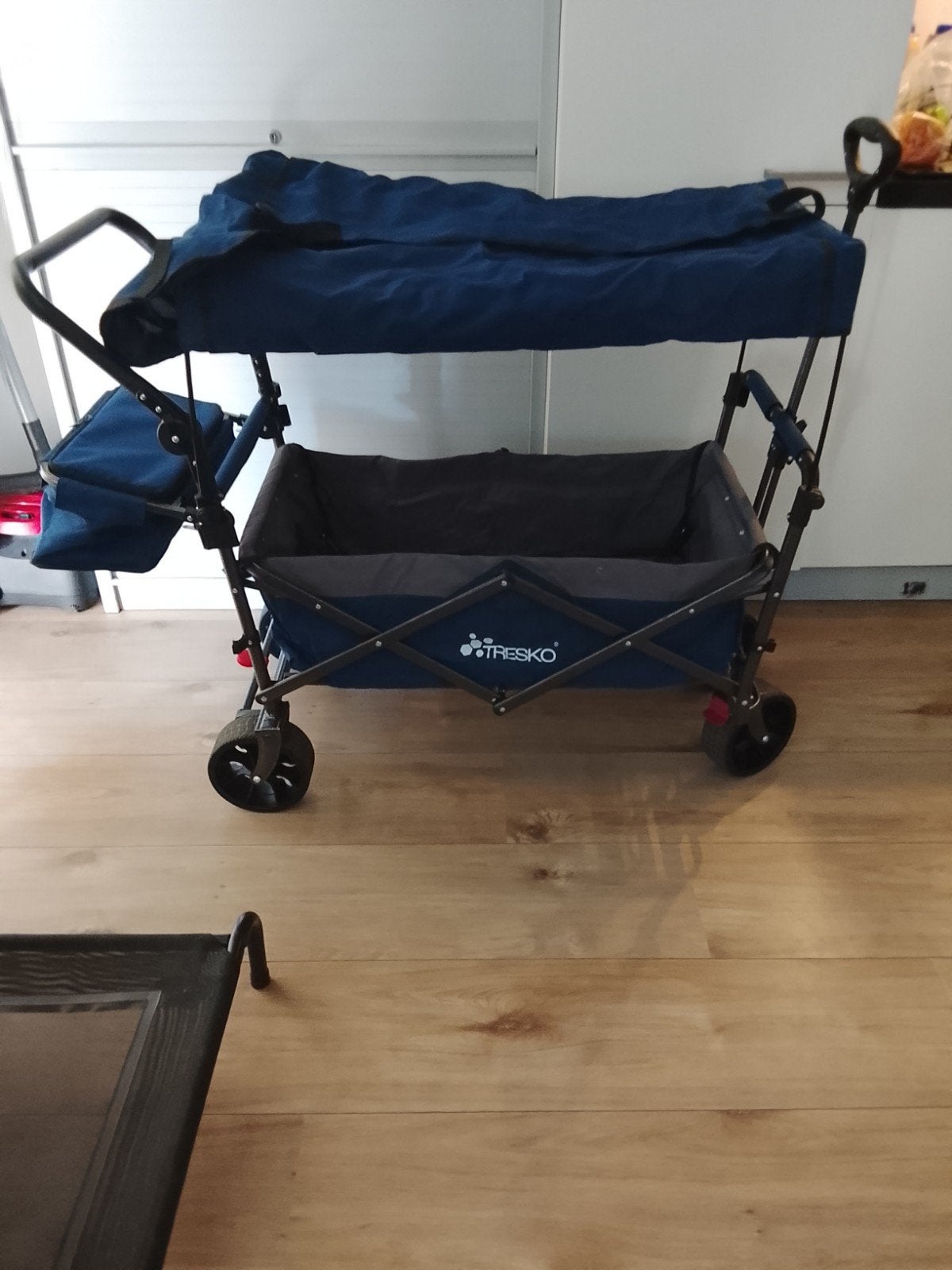 Tresko Bolderkar met dakje - Opvouwbaar en Veelzijdig, Tresko, Onbekend, raadpleeg de verpakking of website van Tresko, Ophalen of Verzenden