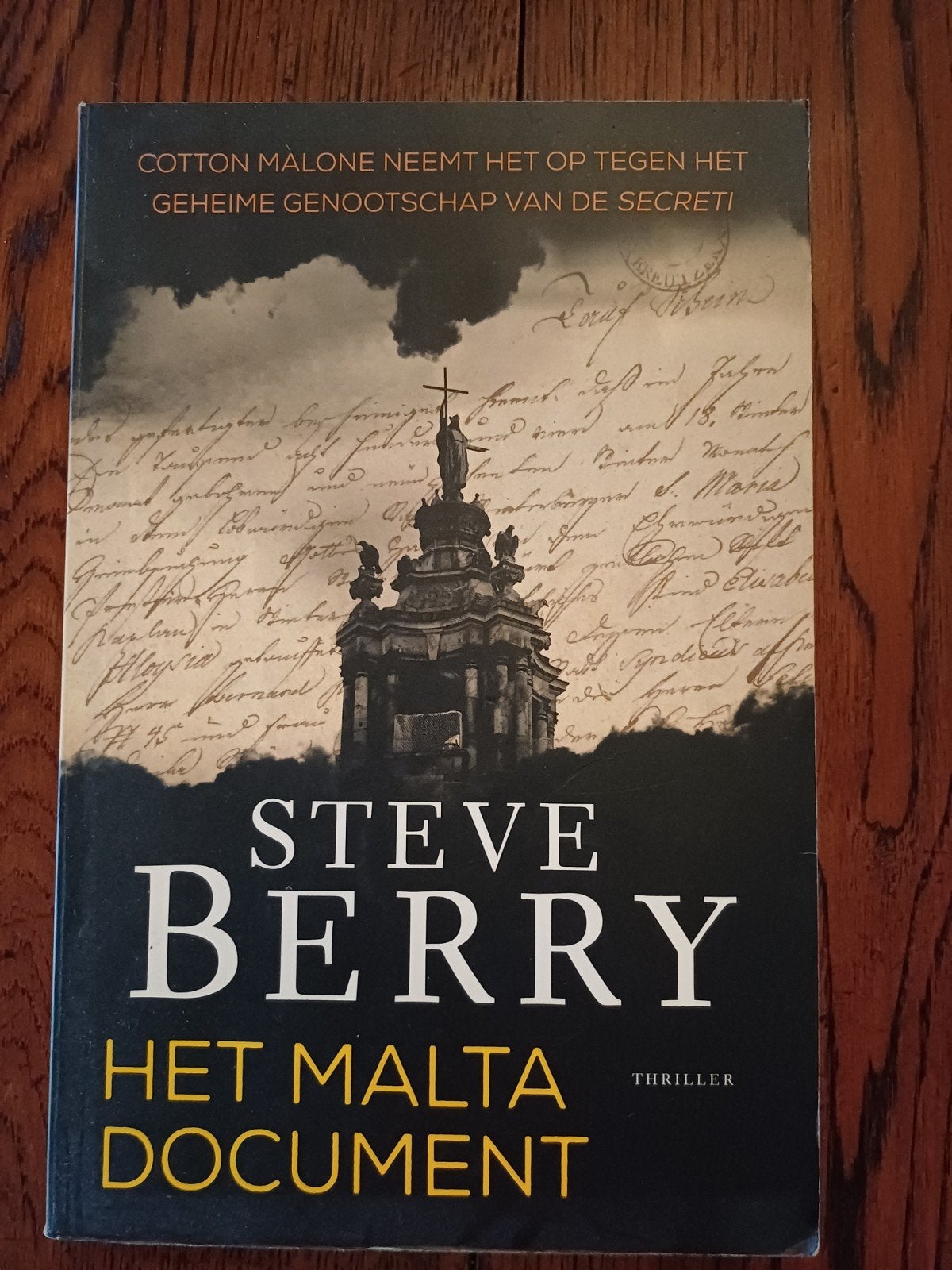 Het Malta Document - Steve Berry (Thriller), Boeken, Ophalen of Verzenden, Zo goed als nieuw, Steve Berry, Europa overig